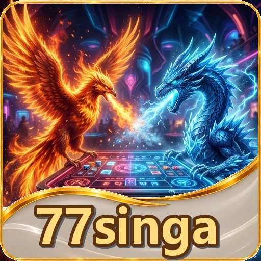 Mengisi nama pengguna dan sandi pada layar masuk 77singa di Android
